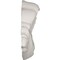 Ekena Millwork 5 1/2"W x 2 3/4"H x 3/4"P Bordeaux Leaf Center Onlay ONL05X02X01BO - alternate 2